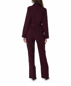 Dames jumpsuit bordeaux