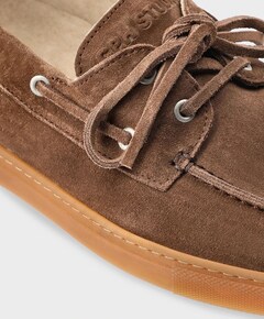heren moccasins bruin