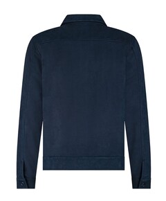 Heren overshirt blauw