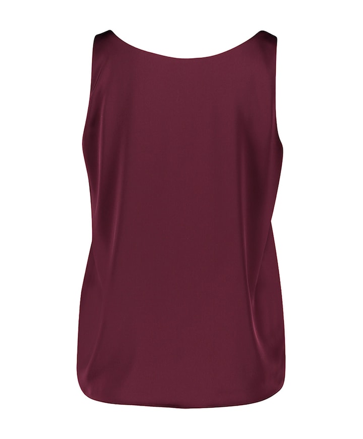 Dames top bordeaux