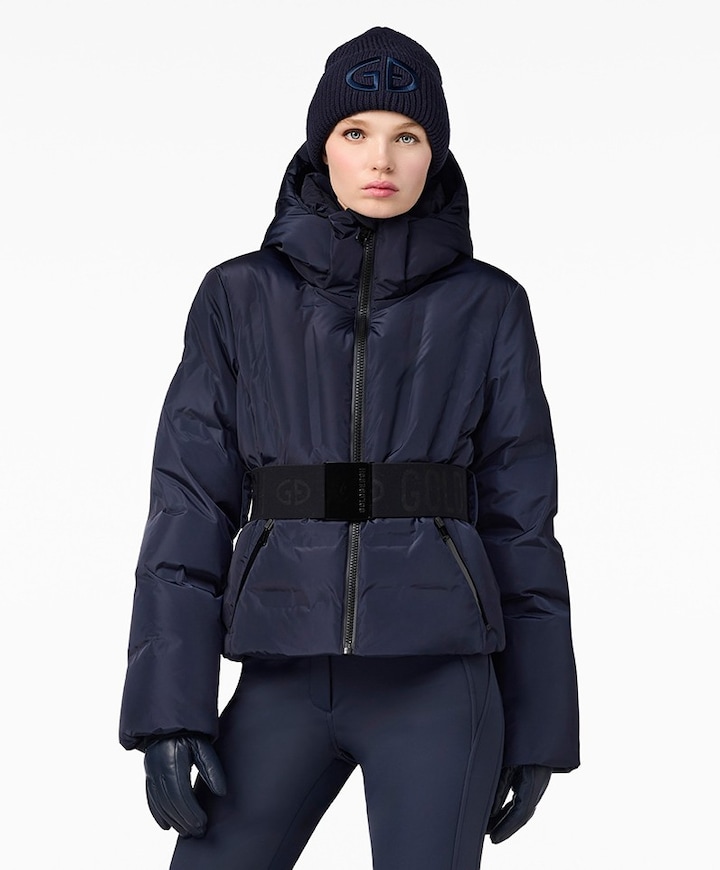 Dames ski-jas blauw