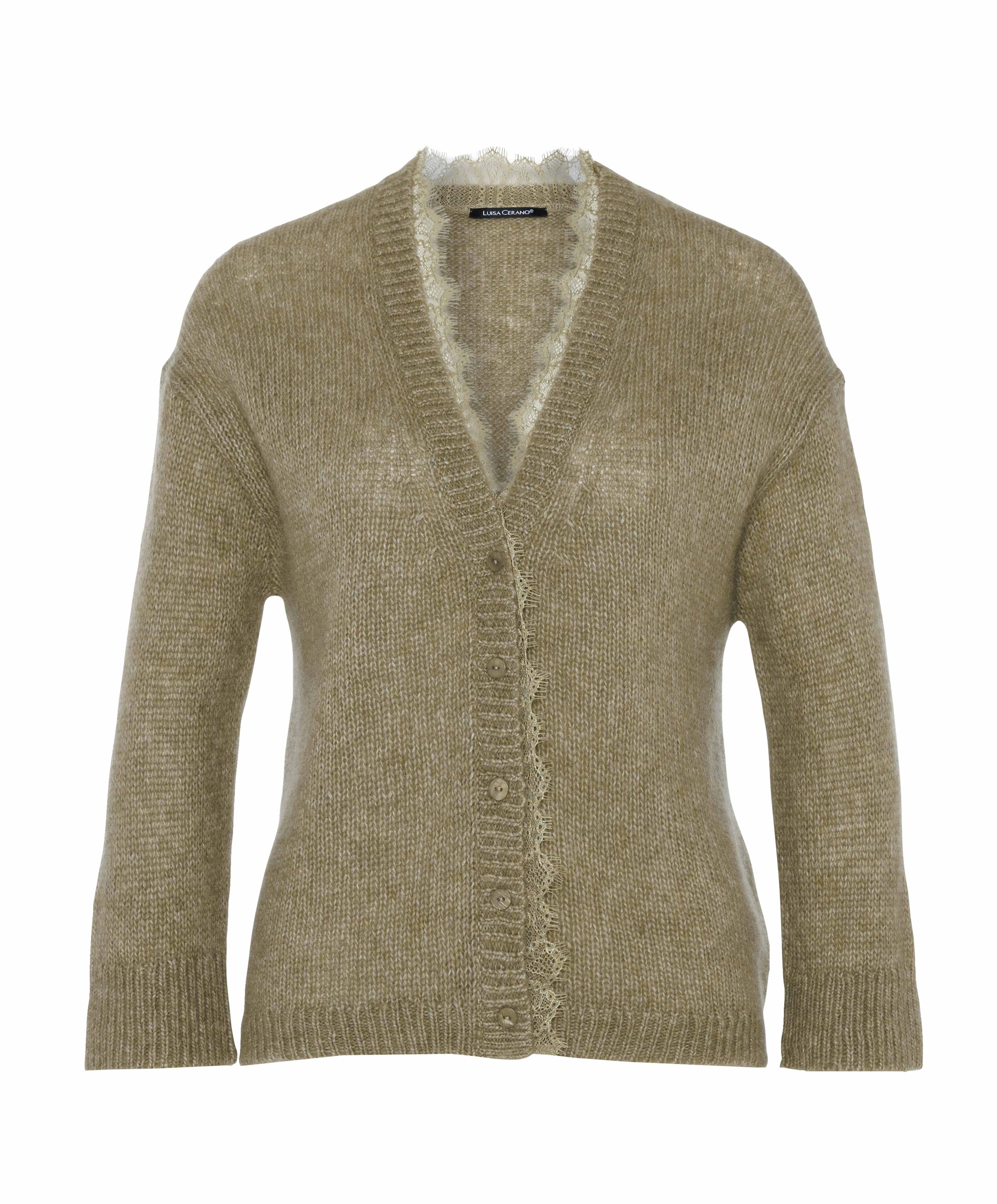 Dames vest groen