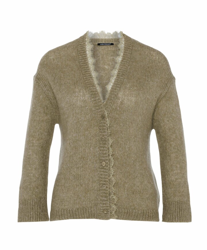 Dames vest groen
