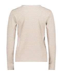 Dames longsleeve beige