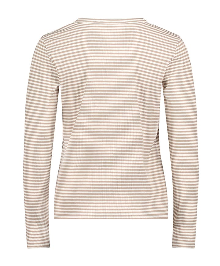 Dames longsleeve beige