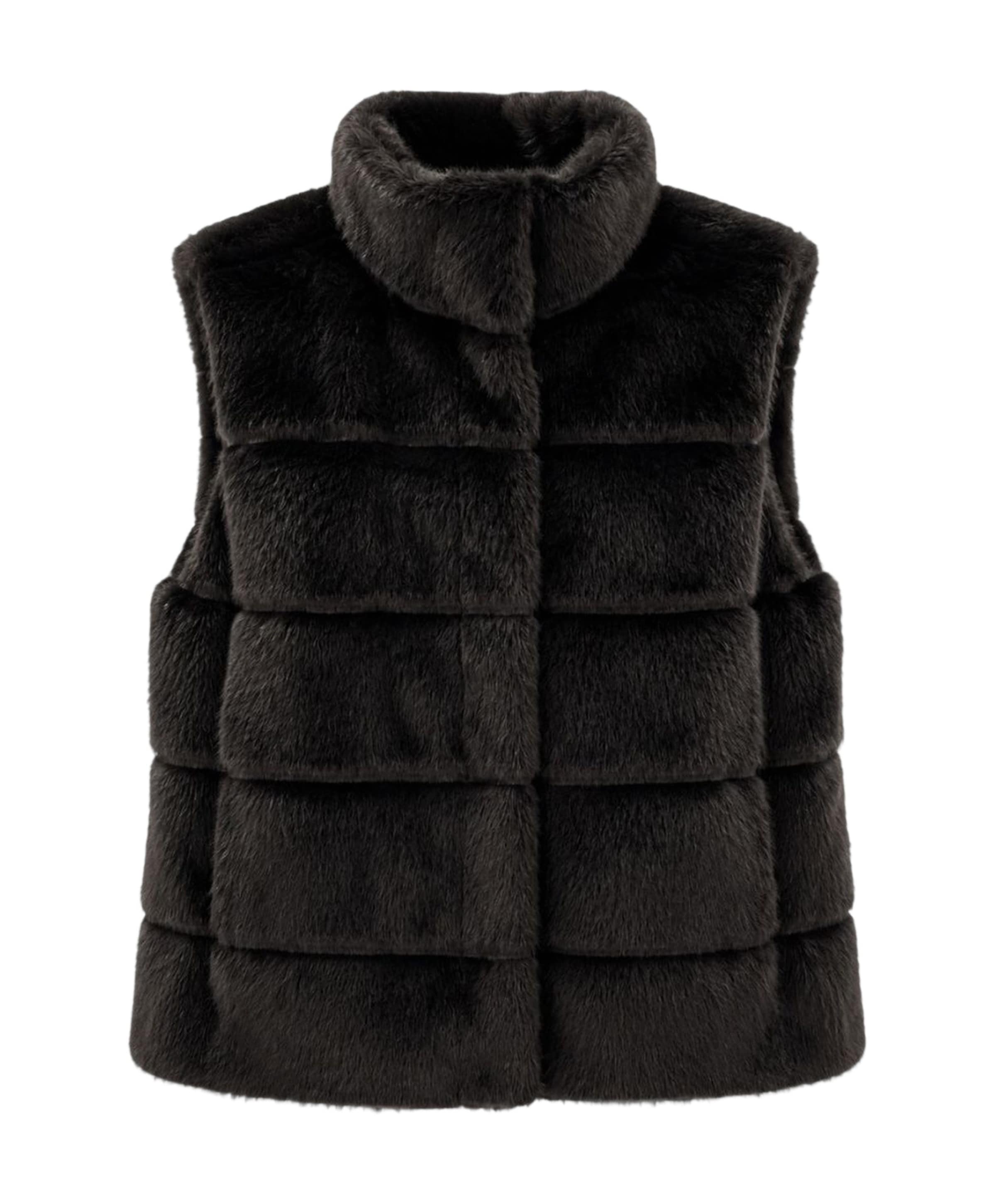 Dames gilet bruin
