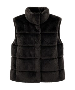Dames gilet bruin