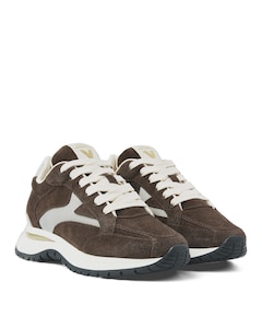 Usher Riggs dames sneakers bruin
