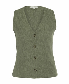 Dames gilet groen