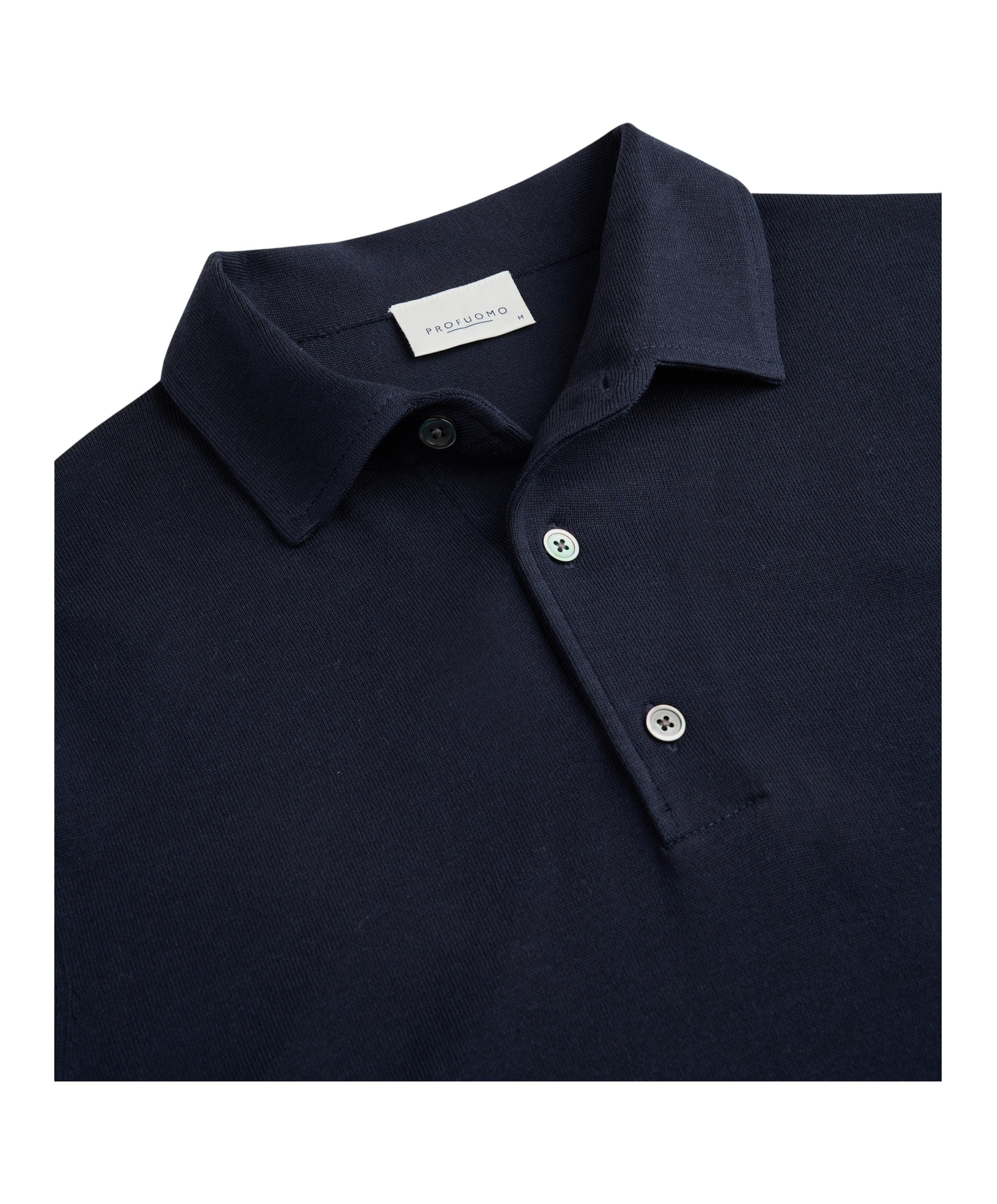 Heren polo blauw