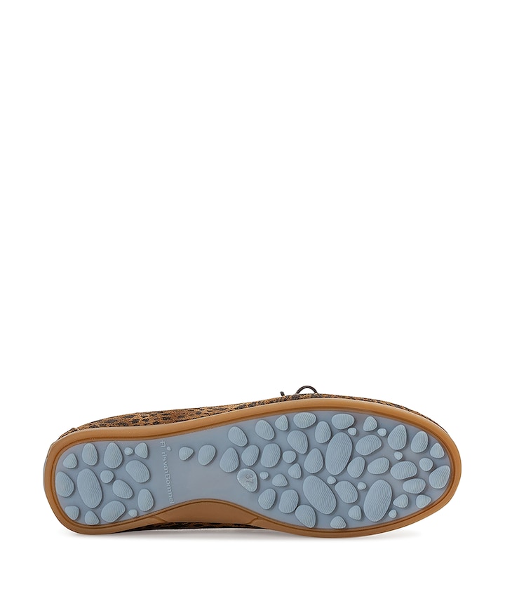 dames mocassins bruin