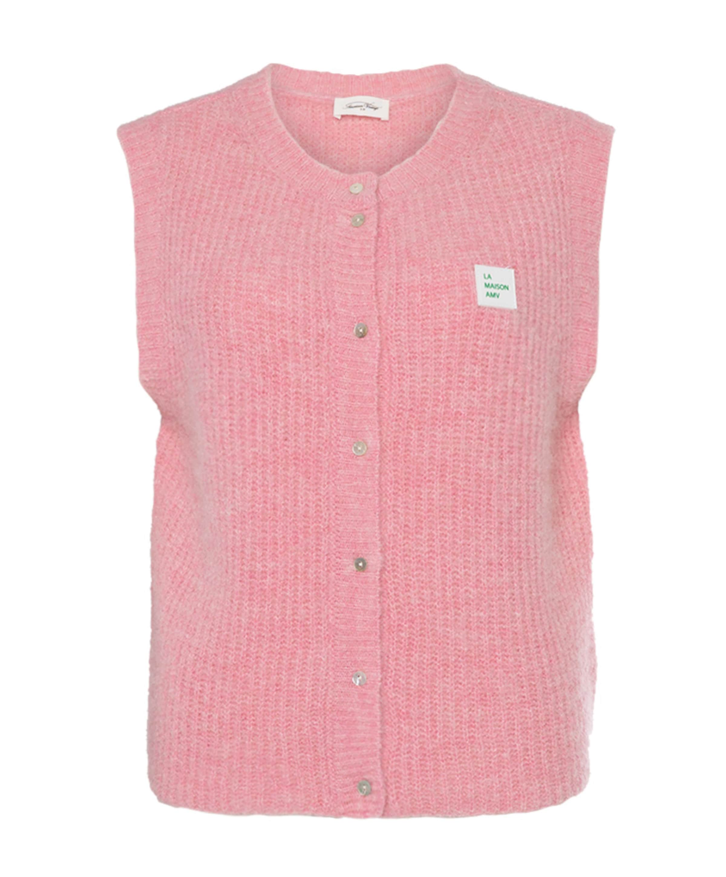 Dames gilet roze