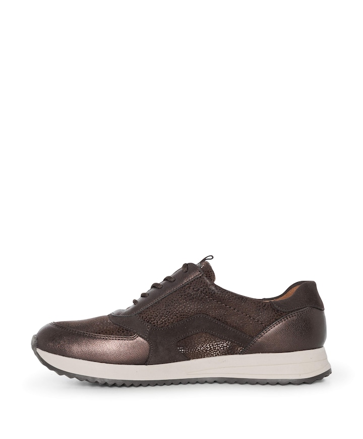 Vicky  dames sneakers bruin