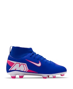 Jr Superfly 10 Club Fg/mg jongens voetbalschoenen blauw