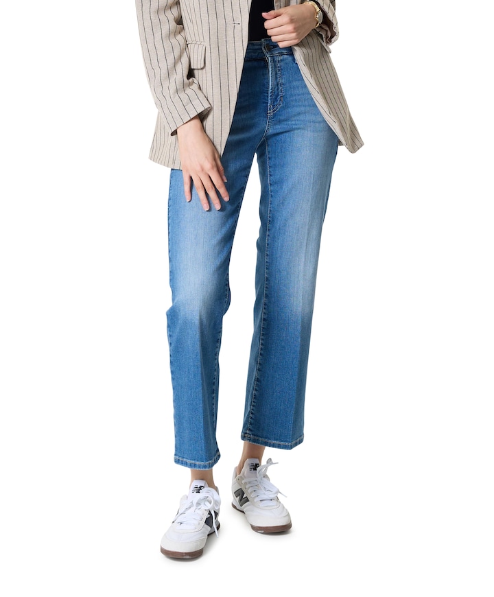 Paris easy kick dames jeans blauw