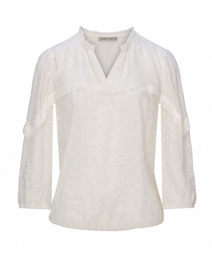 Dames blouse ecru
