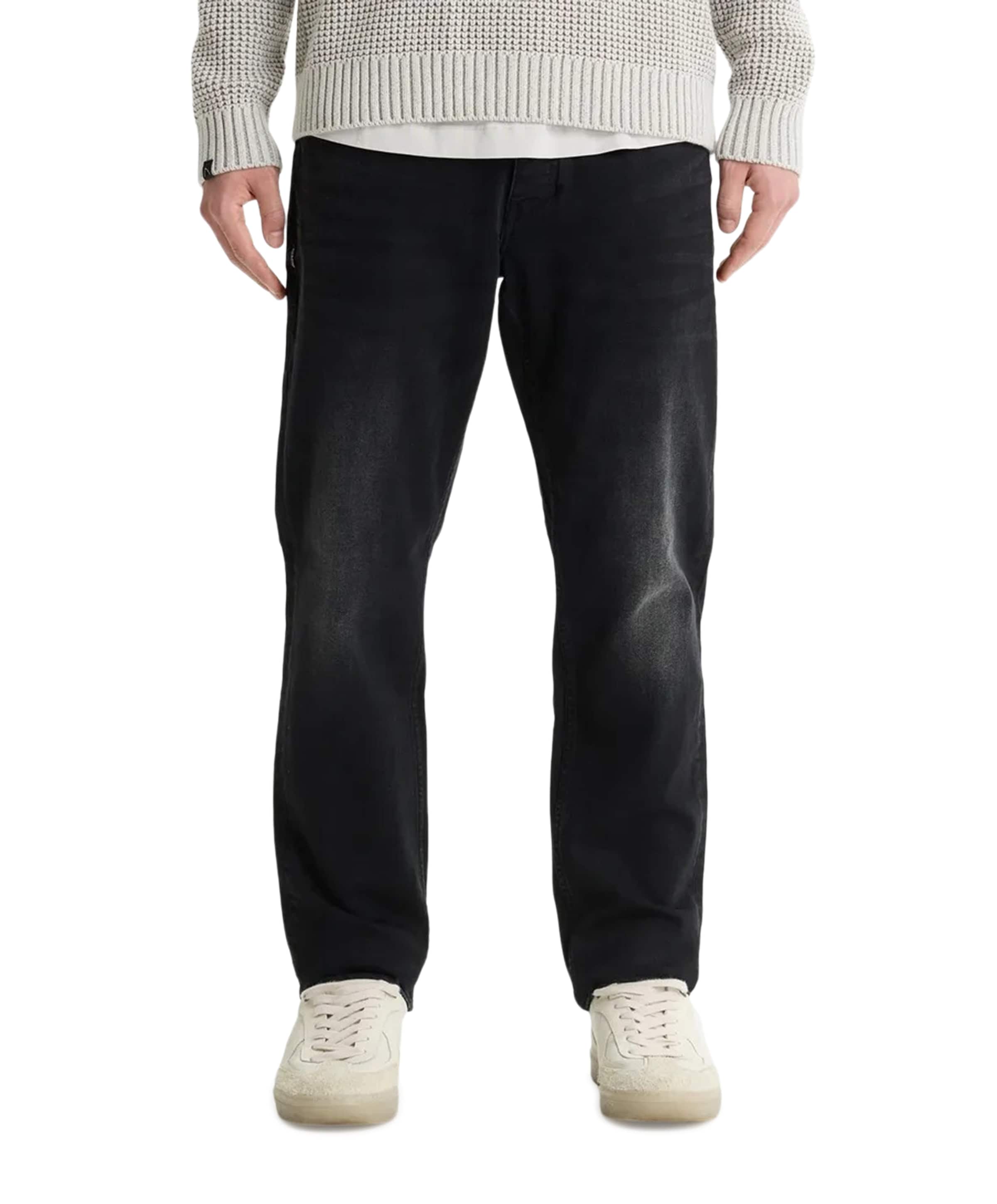 EVAN OBSID heren jeans zwart