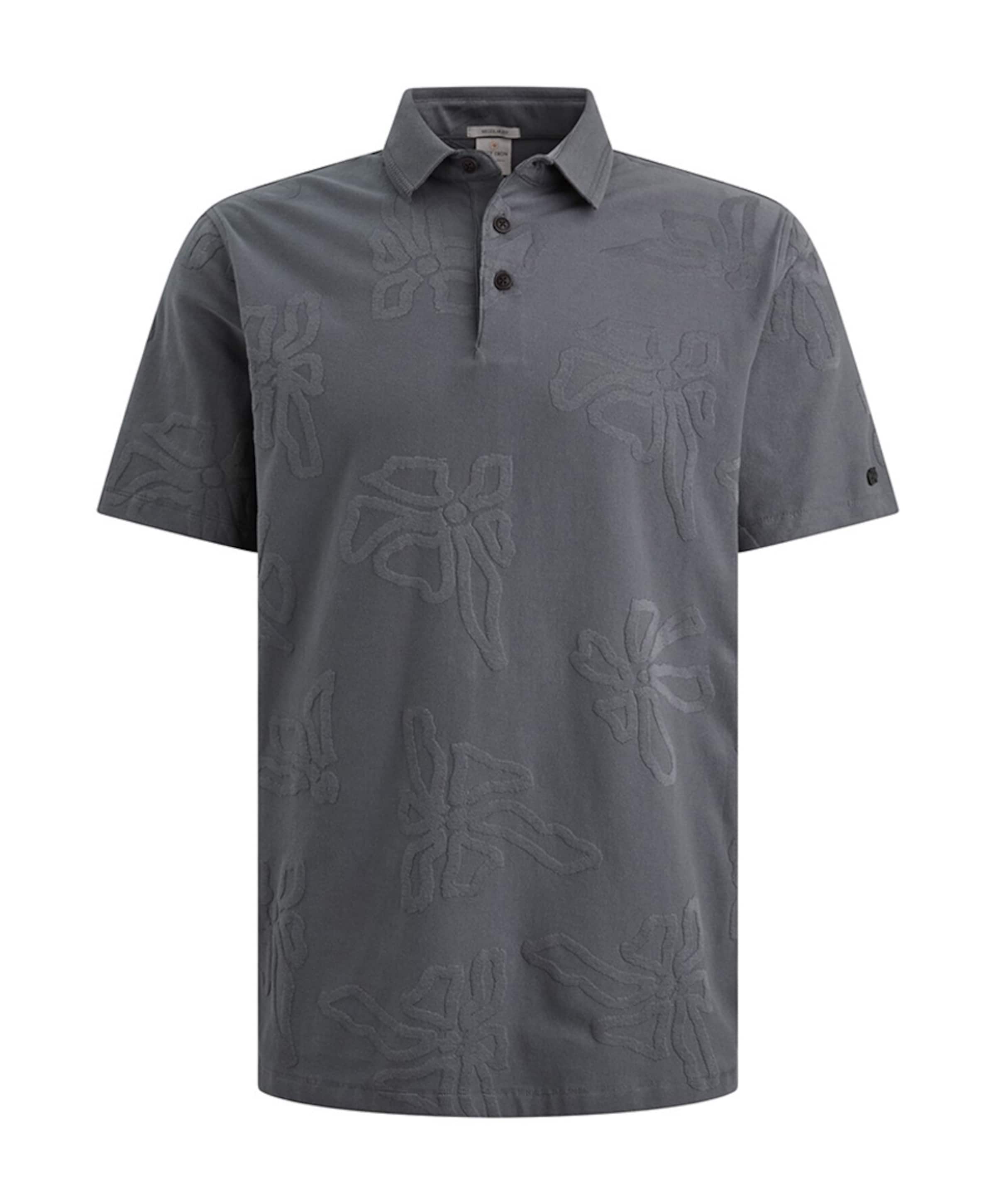 Heren polo blauw