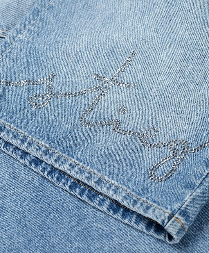 Fabio dames bermuda blauw