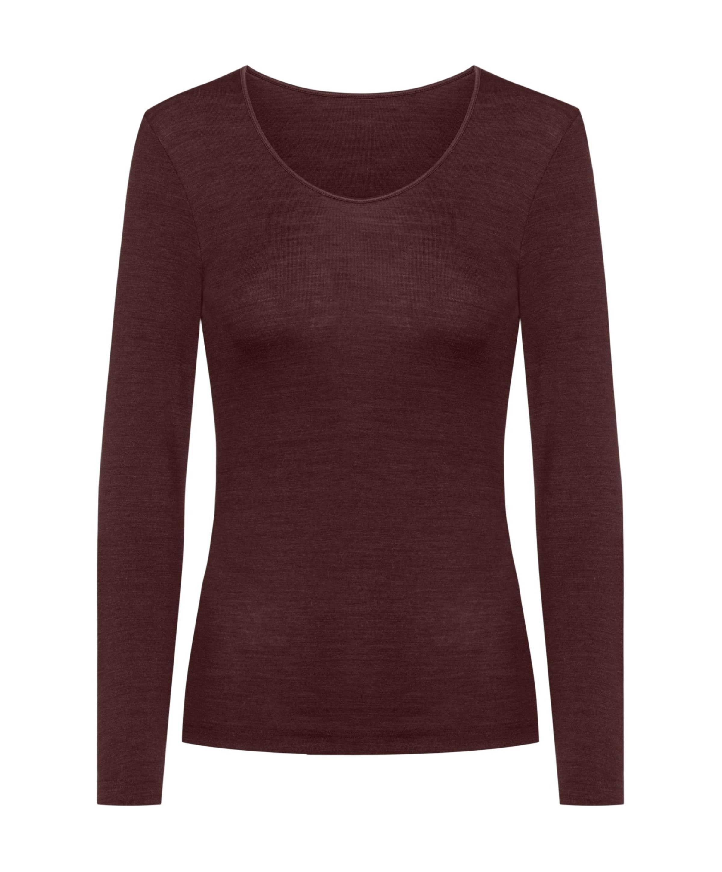 Dames T-shirt bordeaux