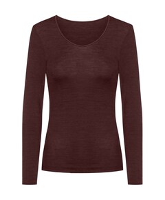 Dames T-shirt bordeaux