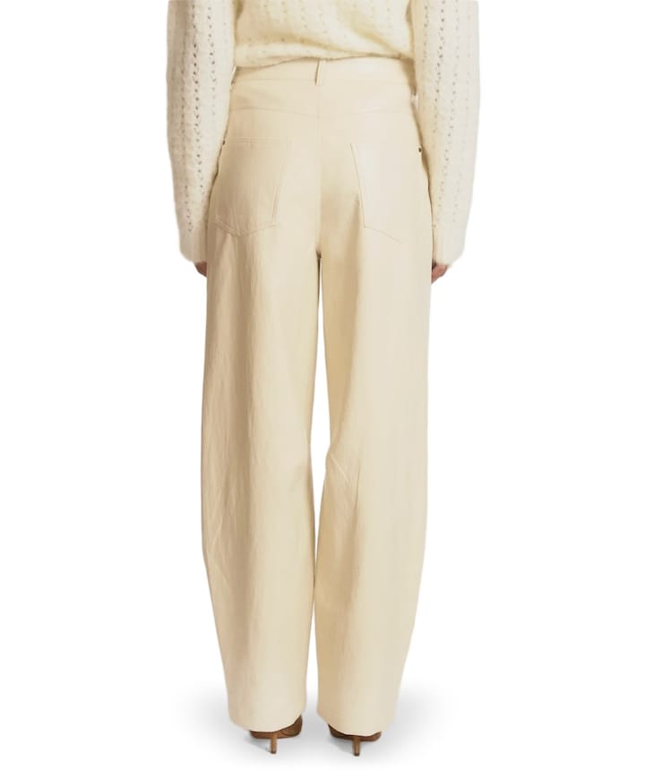 QUIN PU 689 dames broek ecru