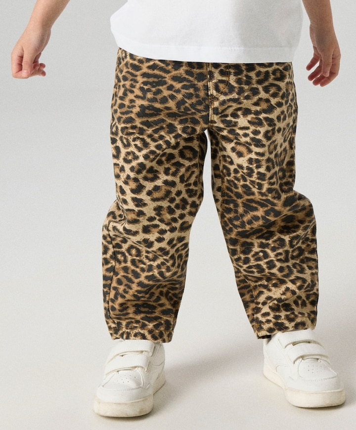 NMFBELLA MOM TWI PANTS 4444-TD NOOS meisjes jeans bruin