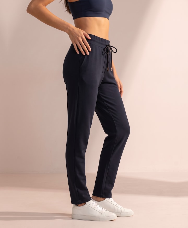 Miley heren trainingsbroek blauw
