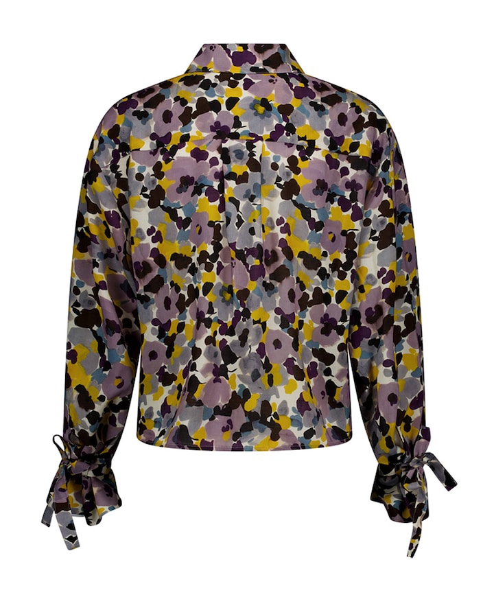 Dames blouse paars