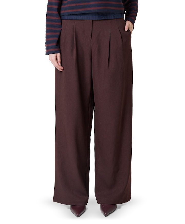 dames broek bordeaux