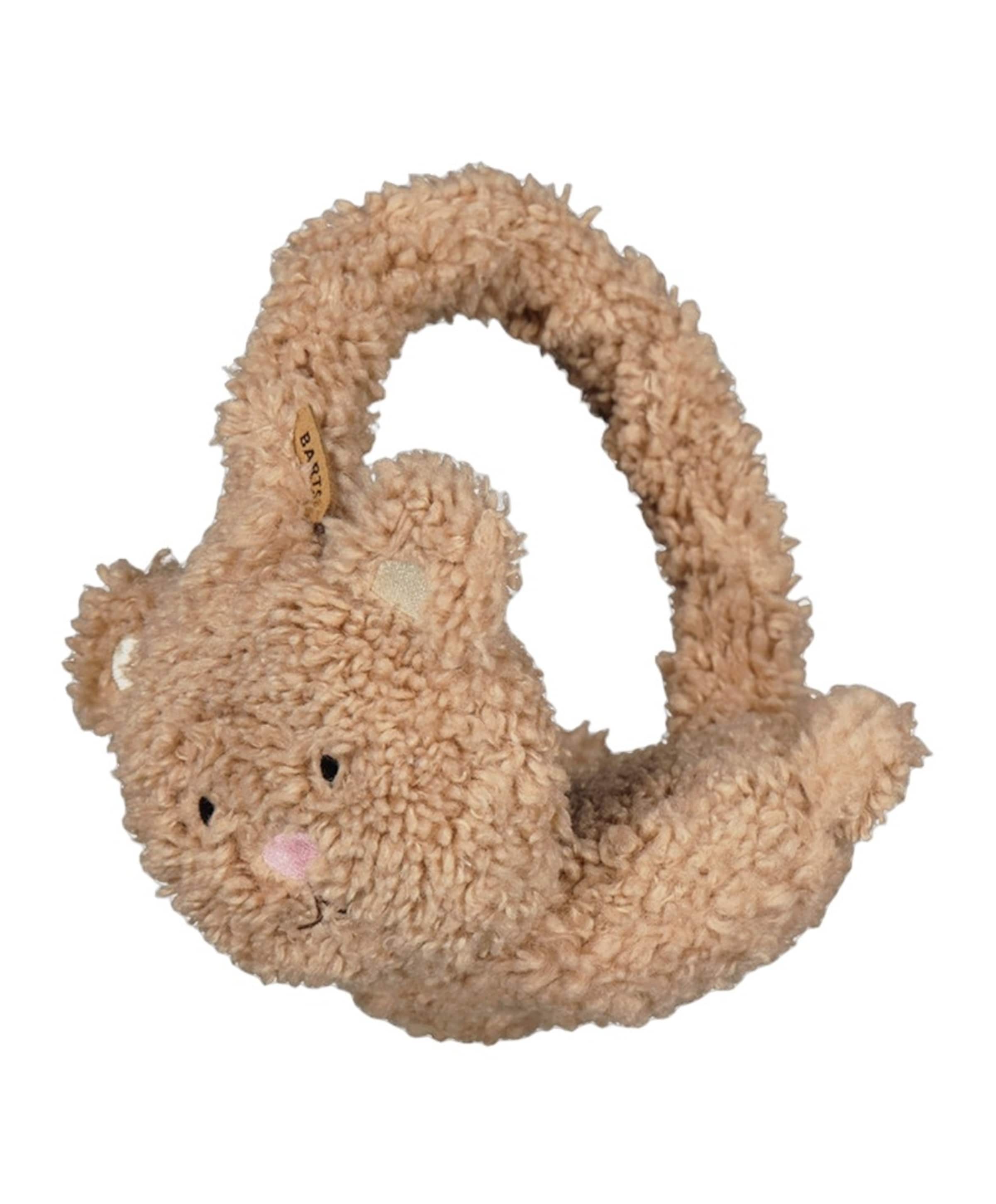 Meisjes oorwarmers beige