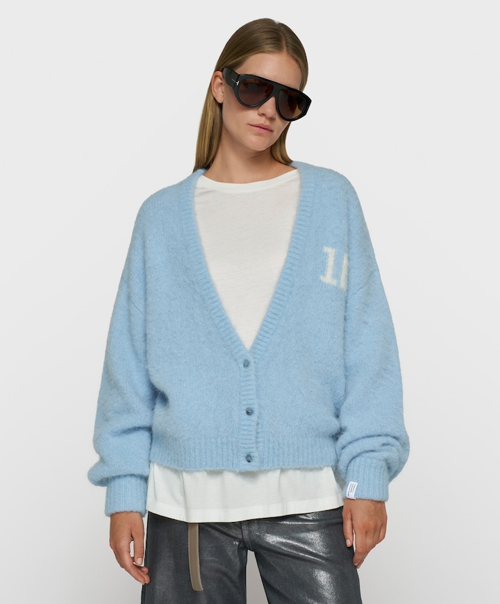 Dames vest blauw
