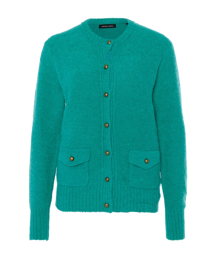 Dames vest groen