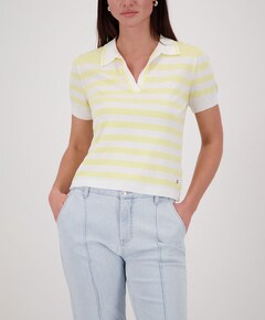 Dames polo geel