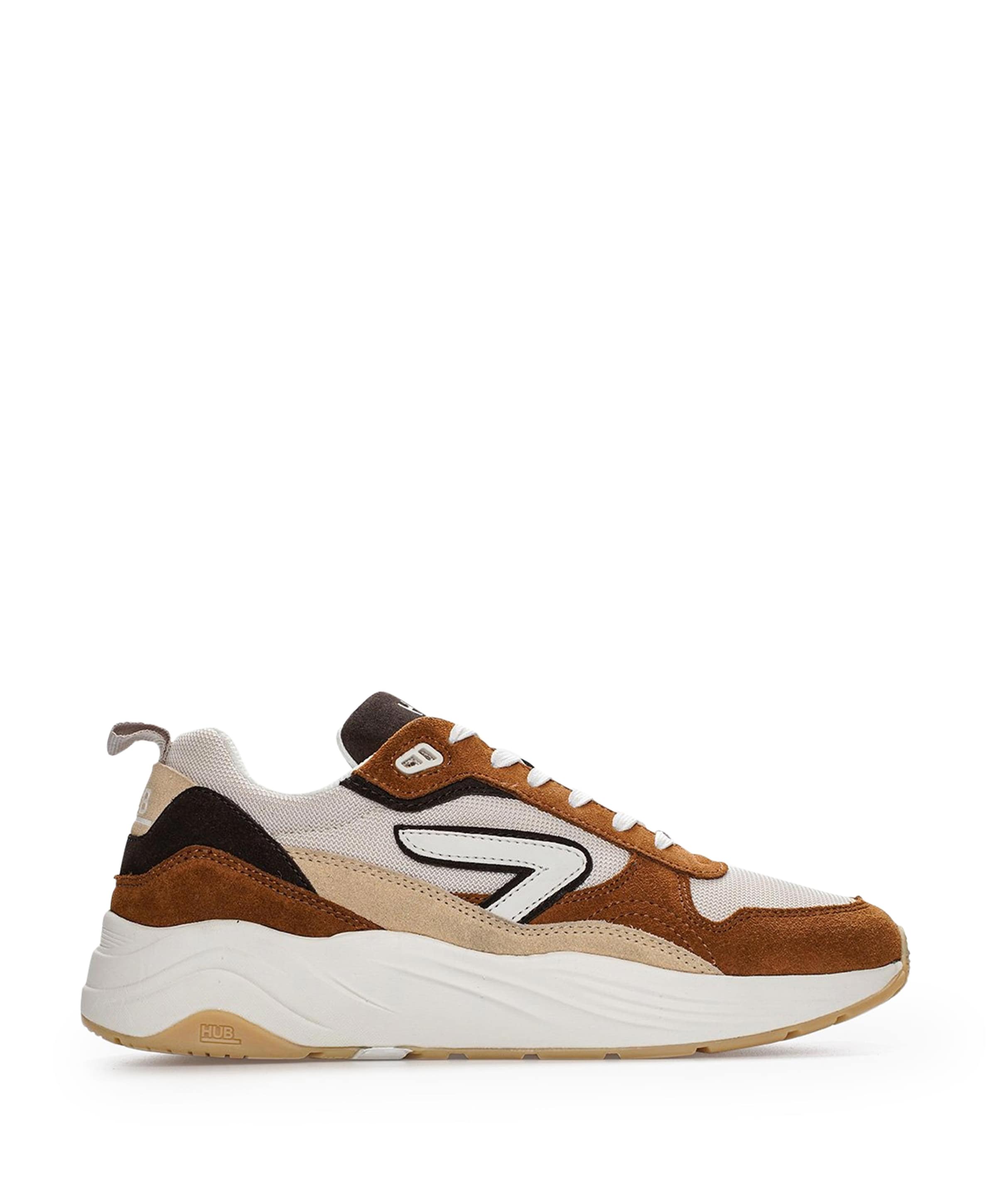 Glide S43 heren sneakers bruin