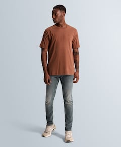 Heren T-shirt brique