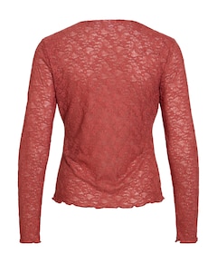 Dames longsleeve roze