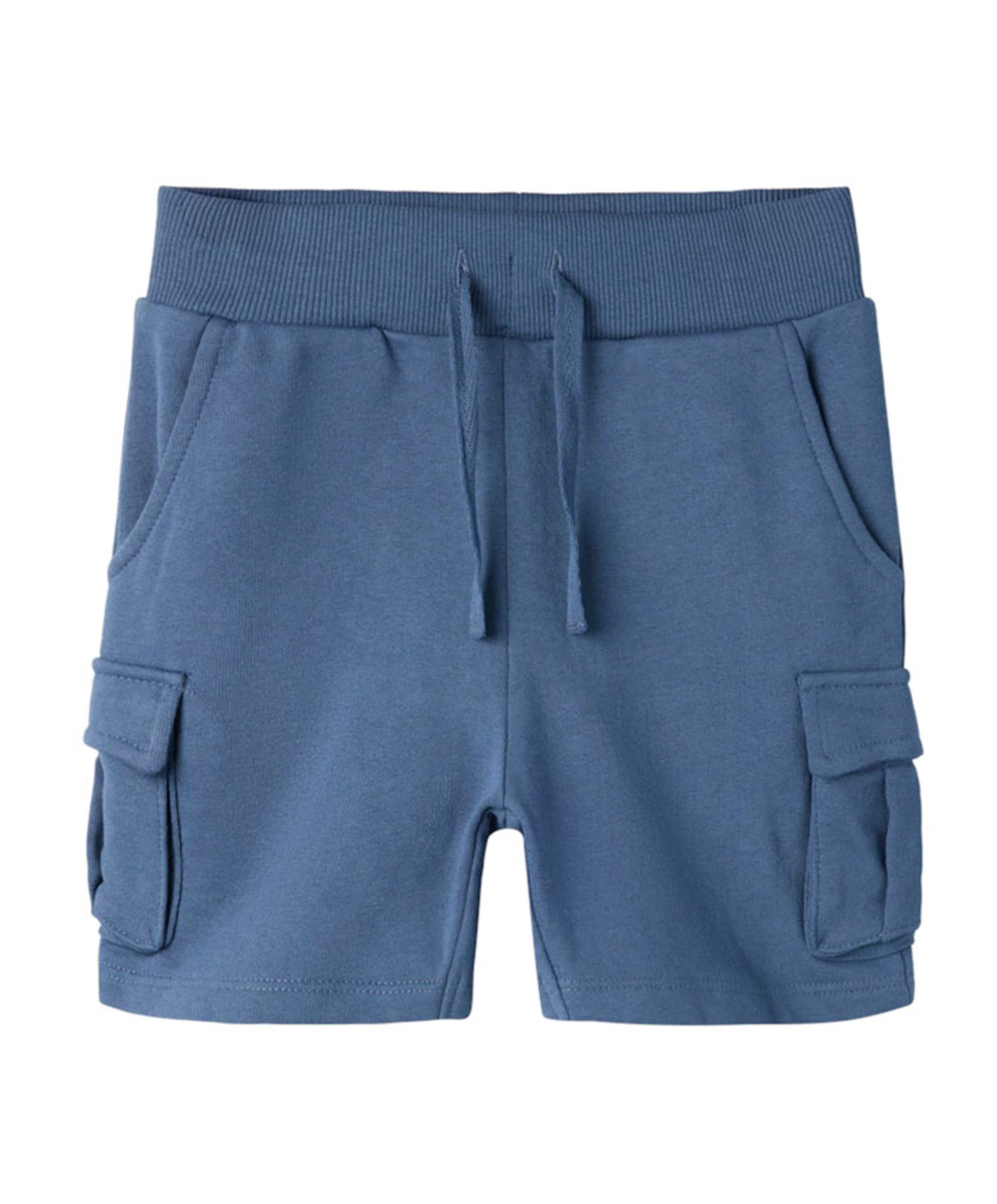 NMMOLI SWEAT SHORTS UNB NOOS jongens korte broek blauw