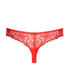 Dames string rood