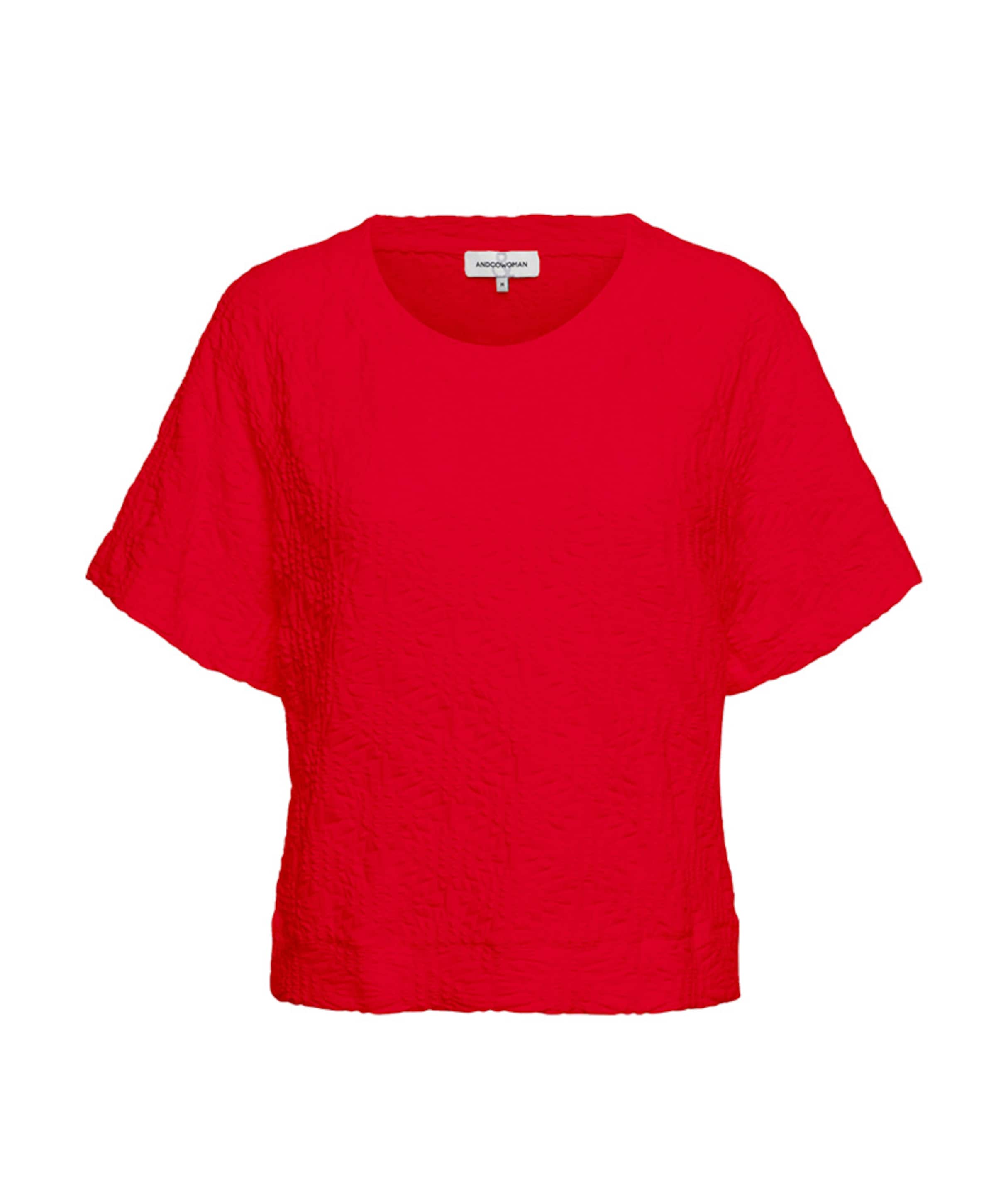 Dames t-shirt rood