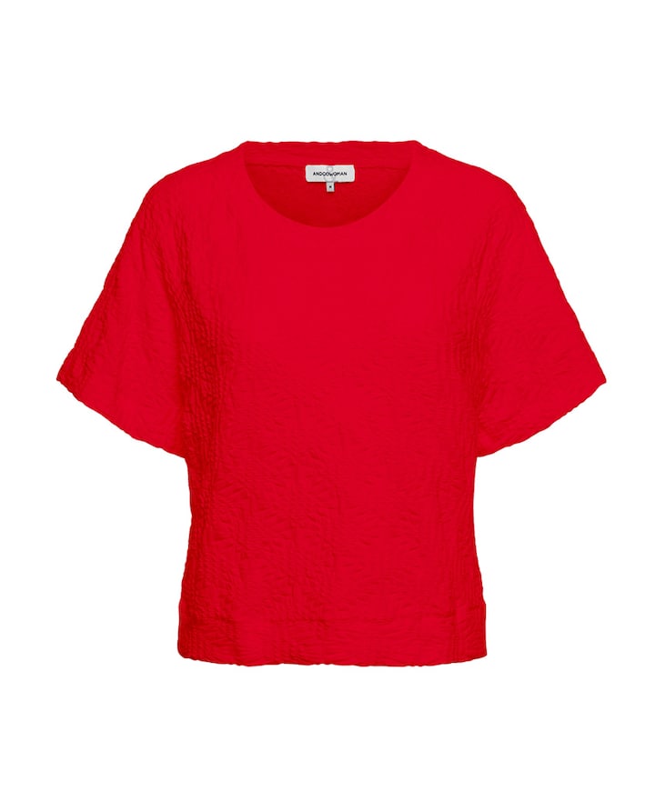 Dames t-shirt rood