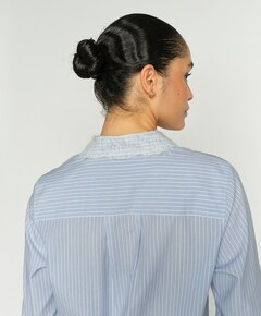 Dames blouse blauw