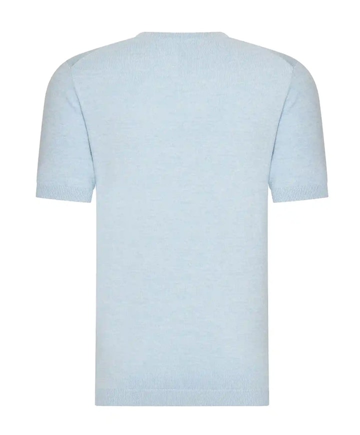 Heren T-shirt blauw