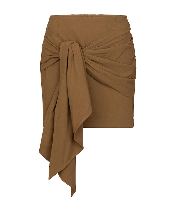 Dames rok beige