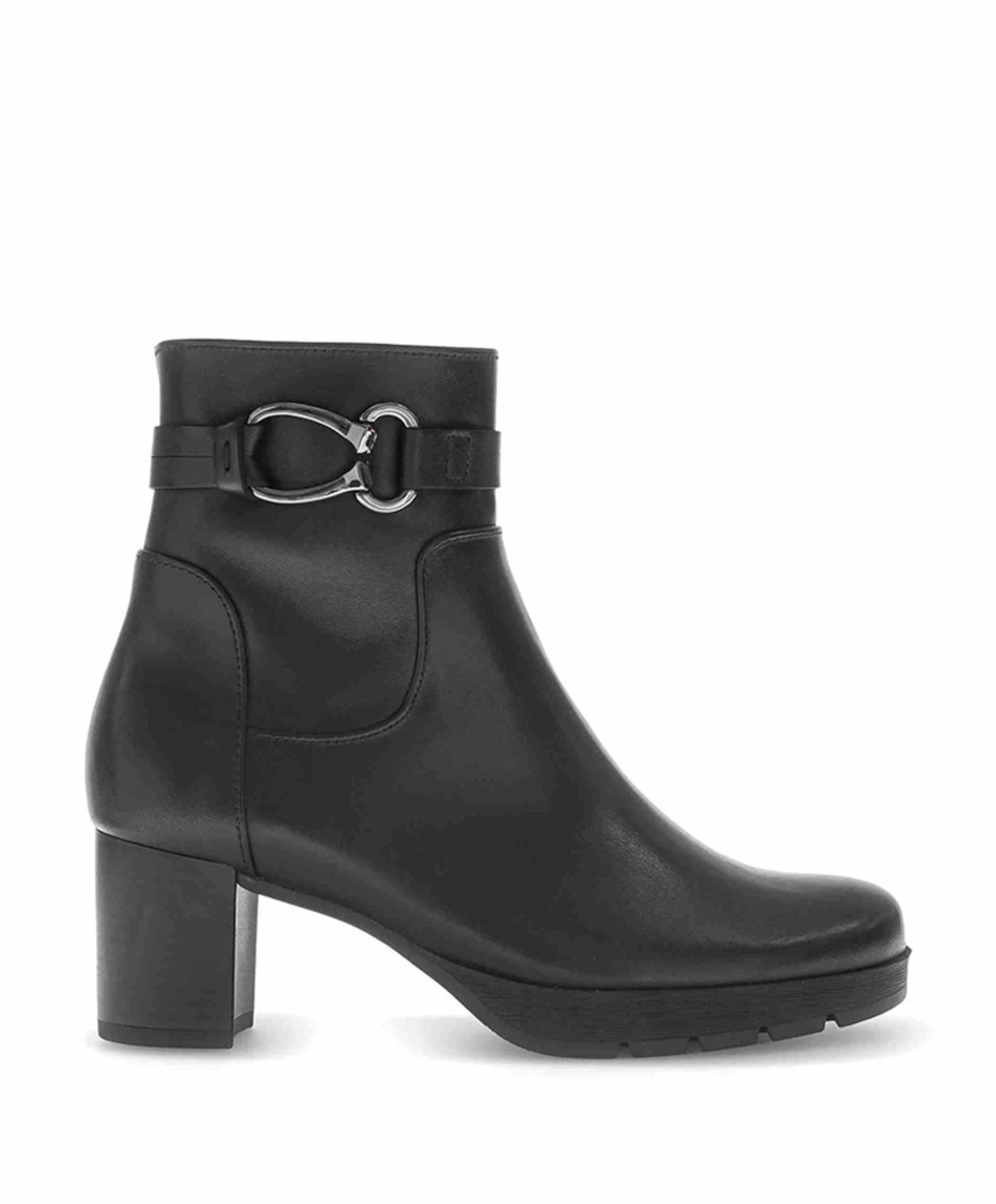 dames enkellaarzen zwart