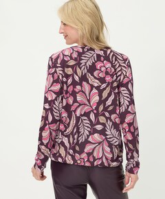 Dames longsleeve bordeaux