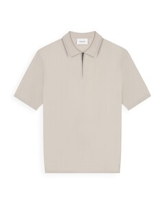 Heren polo beige
