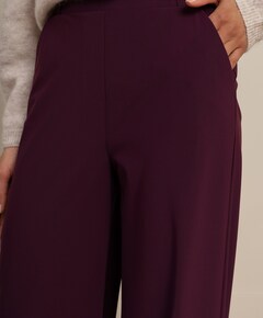 Lexie LONG bonded trousers dames broek bordeaux