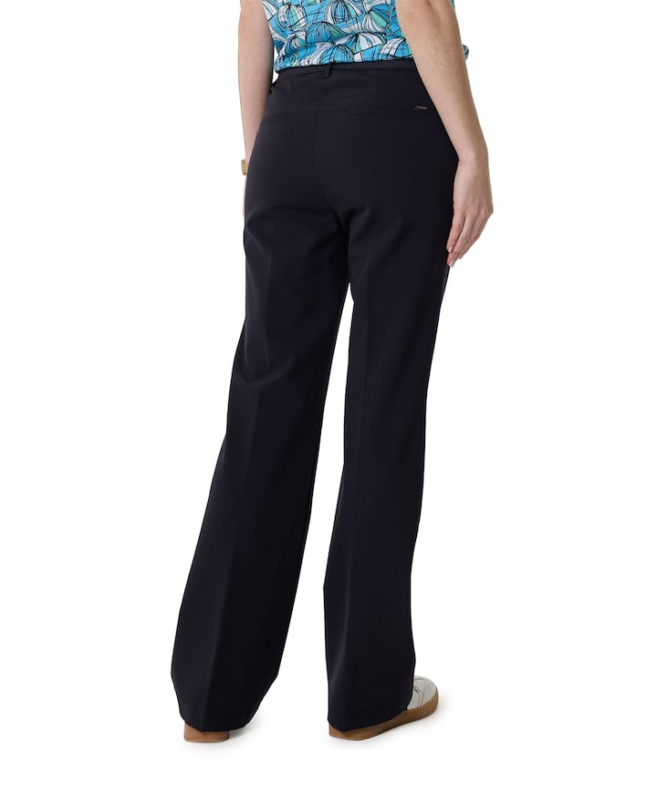 Hose Pull On Slim dames broek blauw