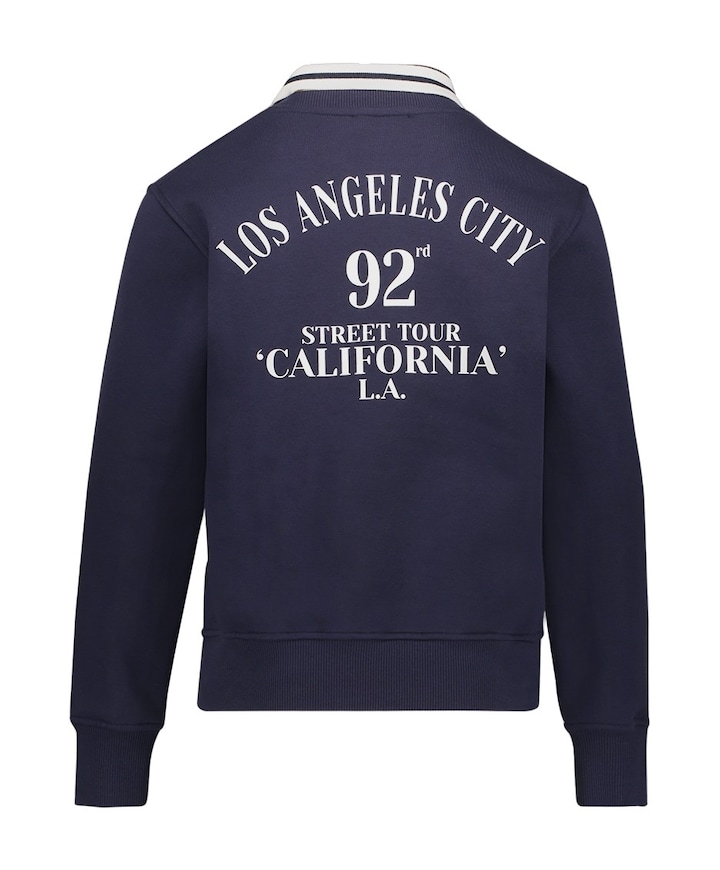 Meisjes sweater blauw